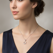 Yuva Manthan 925 Sterling Silver Pendant with chain (Chain length 18 inches)